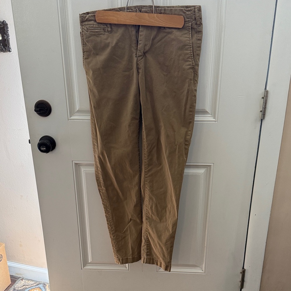 American Eagle Men's Tan Pants Athletic Fit 30x32